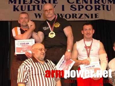 VI Mistrzostwa Polski - Jaworzno - Lewa ręka # Siłowanie na ręce # Armwrestling # Armpower.net