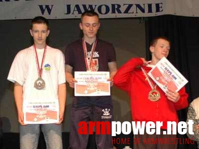 VI Mistrzostwa Polski - Jaworzno - Prawa ręka # Siłowanie na ręce # Armwrestling # Armpower.net