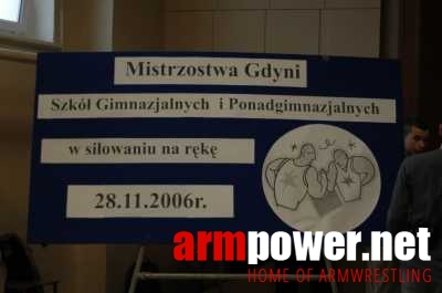 Mistrzostwa Szkół Gdyńskich 2006 # Siłowanie na ręce # Armwrestling # Armpower.net