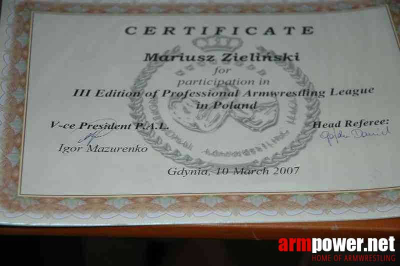 Professional Fitmax League 2007 # Siłowanie na ręce # Armwrestling # Armpower.net