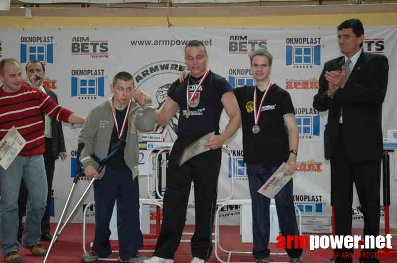 VII Mistrzostwa Polski - Wołomin 2007 - Prawa ręka # Armwrestling # Armpower.net