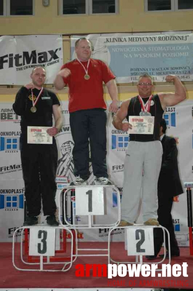 VII Mistrzostwa Polski - Wołomin 2007 - Prawa ręka # Armwrestling # Armpower.net