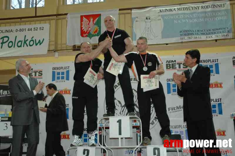 VII Mistrzostwa Polski - Wołomin 2007 - Lewa ręka # Armwrestling # Armpower.net