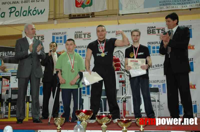 VII Mistrzostwa Polski - Wołomin 2007 - Lewa ręka # Armwrestling # Armpower.net