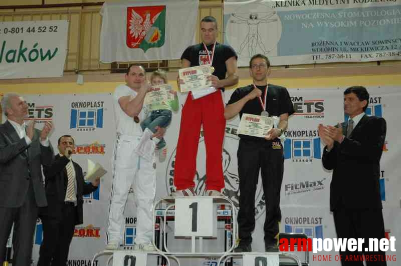 VII Mistrzostwa Polski - Wołomin 2007 - Lewa ręka # Armwrestling # Armpower.net