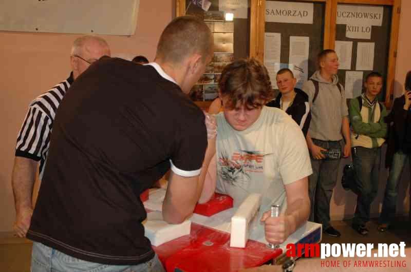 III Otwarte Mistrzostwa XIII LO w Gdyni # Siłowanie na ręce # Armwrestling # Armpower.net