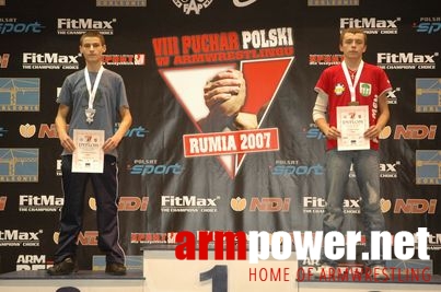 VIII Puchar Polski - Rumia 2007 - Lewa ręka # Siłowanie na ręce # Armwrestling # Armpower.net