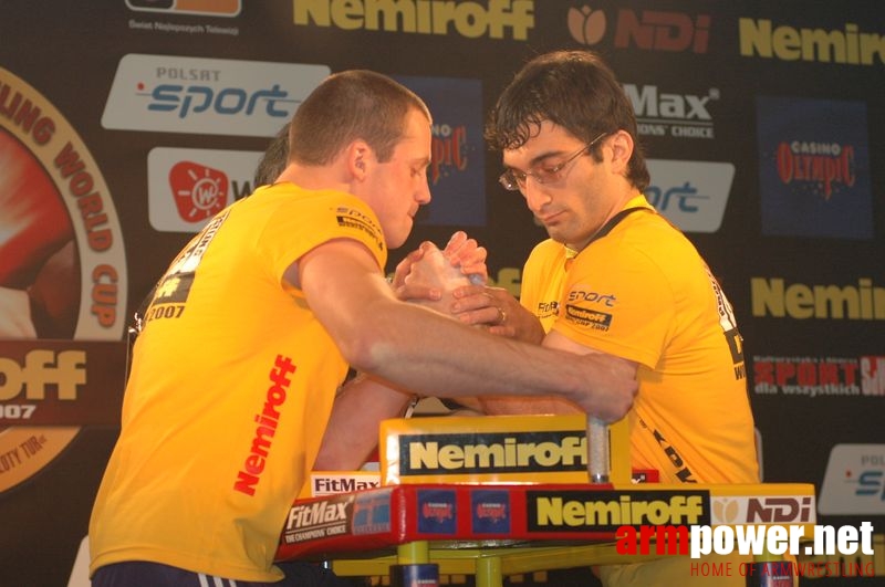 Nemiroff World Cup 2007 - Day 1 # Siłowanie na ręce # Armwrestling # Armpower.net