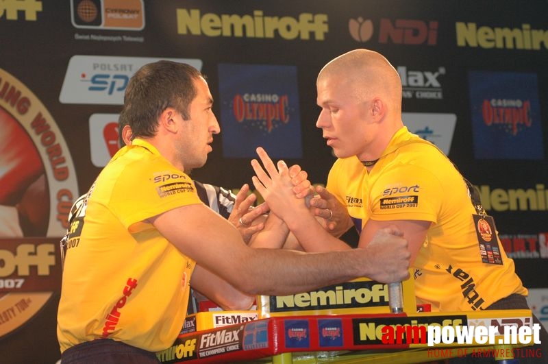 Nemiroff World Cup 2007 - Day 1 # Armwrestling # Armpower.net