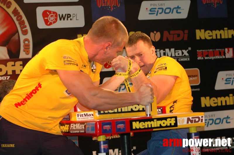 Nemiroff World Cup 2007 - Day 1 # Siłowanie na ręce # Armwrestling # Armpower.net