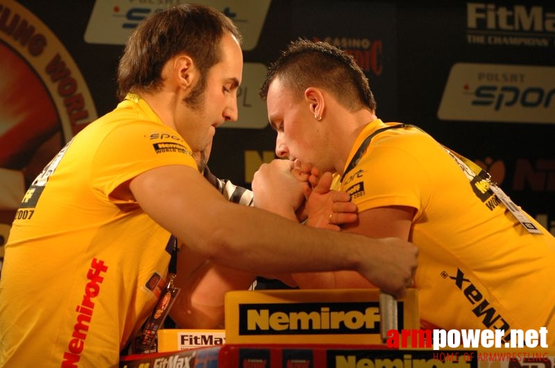 Nemiroff World Cup 2007 - Day 1 # Siłowanie na ręce # Armwrestling # Armpower.net