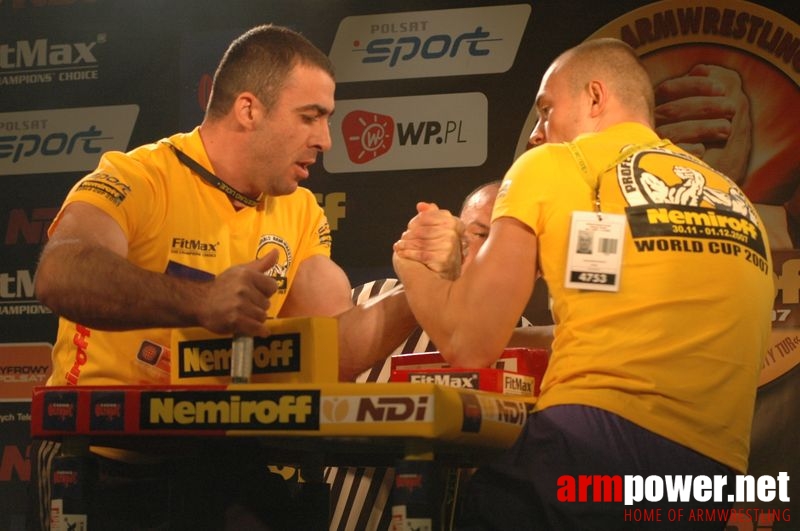 Nemiroff World Cup 2007 - Day 1 # Siłowanie na ręce # Armwrestling # Armpower.net