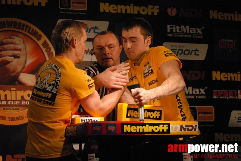 Nemiroff World Cup 2007 - Day 2 # Siłowanie na ręce # Armwrestling # Armpower.net