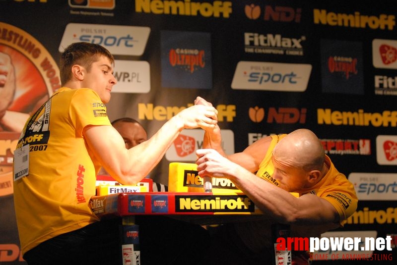 Nemiroff World Cup 2007 - Day 2 # Siłowanie na ręce # Armwrestling # Armpower.net