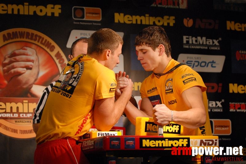 Nemiroff World Cup 2007 - Day 2 # Siłowanie na ręce # Armwrestling # Armpower.net