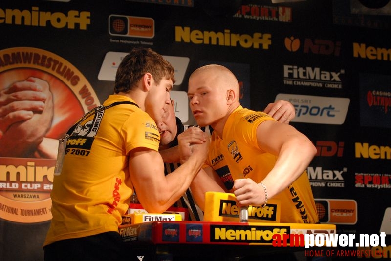 Nemiroff World Cup 2007 - Day 2 # Siłowanie na ręce # Armwrestling # Armpower.net