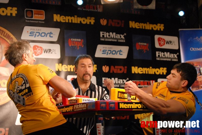 Nemiroff World Cup 2007 - Day 2 # Siłowanie na ręce # Armwrestling # Armpower.net