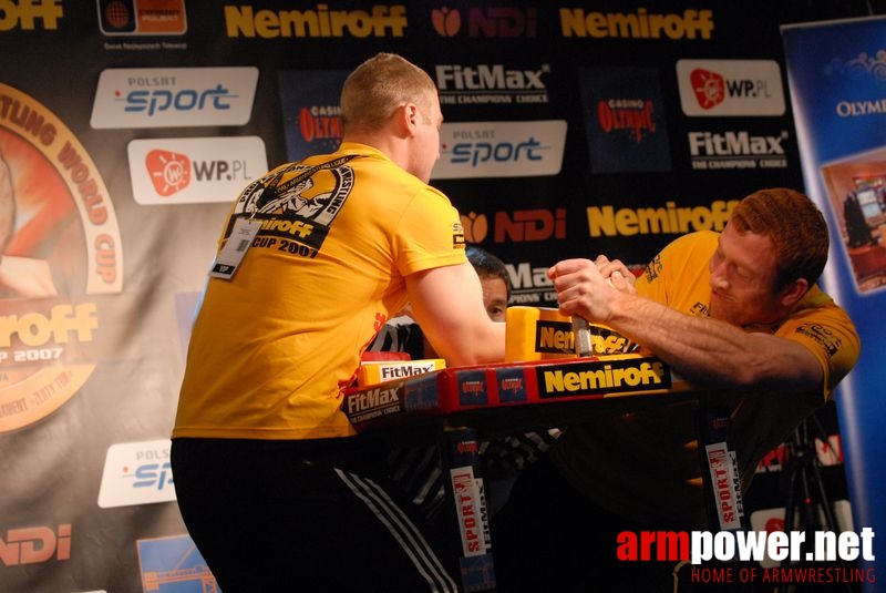 Nemiroff World Cup 2007 - Day 2 # Siłowanie na ręce # Armwrestling # Armpower.net