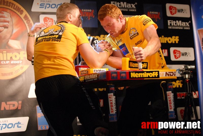 Nemiroff World Cup 2007 - Day 2 # Siłowanie na ręce # Armwrestling # Armpower.net