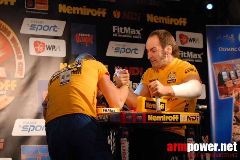 Nemiroff World Cup 2007 - Day 2 # Siłowanie na ręce # Armwrestling # Armpower.net