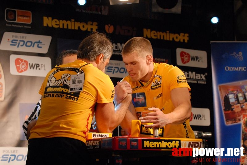 Nemiroff World Cup 2007 - Day 2 # Siłowanie na ręce # Armwrestling # Armpower.net