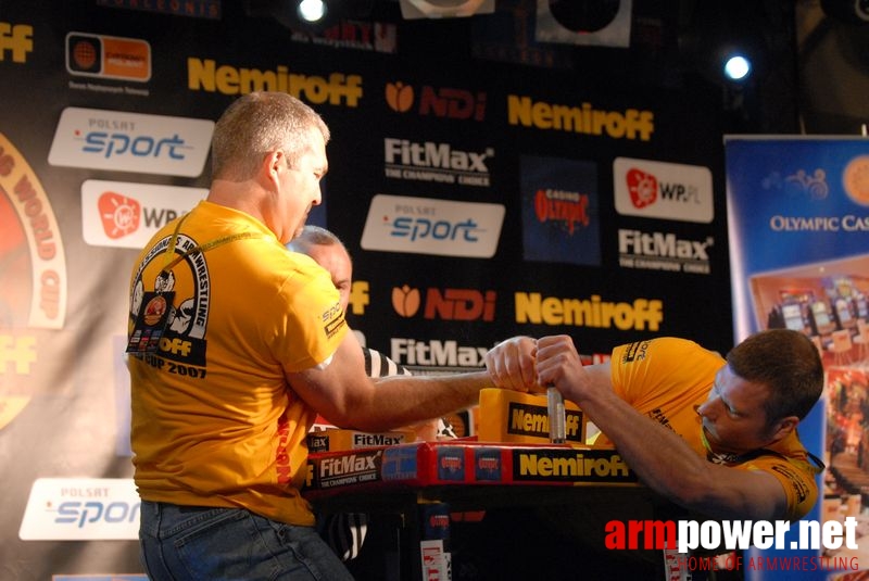 Nemiroff World Cup 2007 - Day 2 # Siłowanie na ręce # Armwrestling # Armpower.net