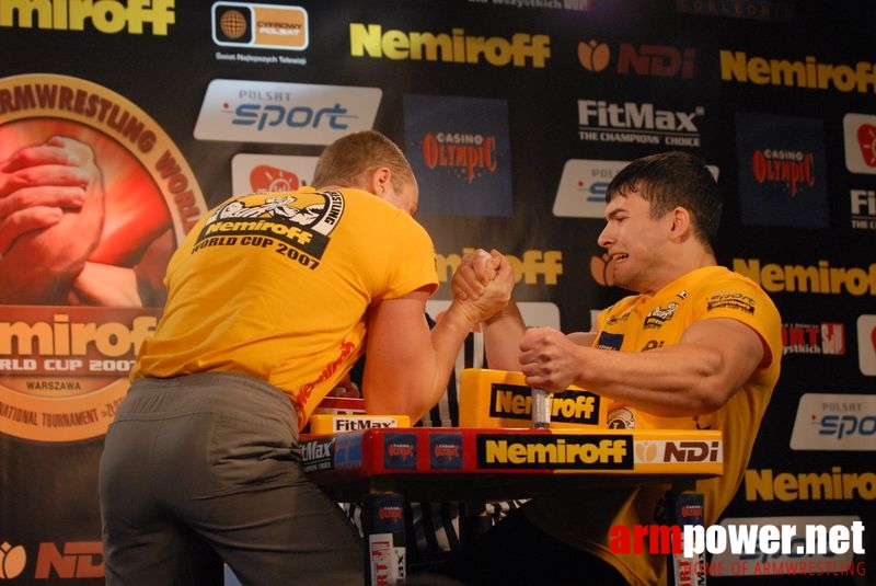 Nemiroff World Cup 2007 - Day 2 # Siłowanie na ręce # Armwrestling # Armpower.net