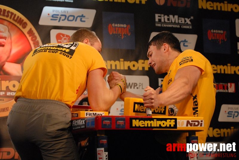 Nemiroff World Cup 2007 - Day 2 # Siłowanie na ręce # Armwrestling # Armpower.net