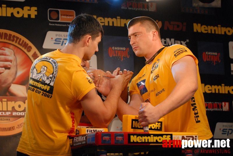 Nemiroff World Cup 2007 - Day 2 # Siłowanie na ręce # Armwrestling # Armpower.net