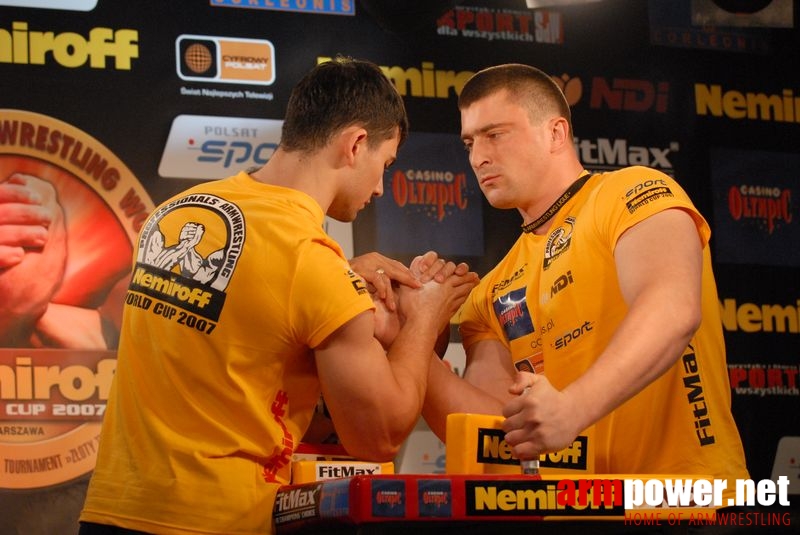 Nemiroff World Cup 2007 - Day 2 # Siłowanie na ręce # Armwrestling # Armpower.net