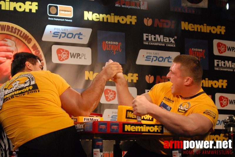 Nemiroff World Cup 2007 - Day 2 # Armwrestling # Armpower.net