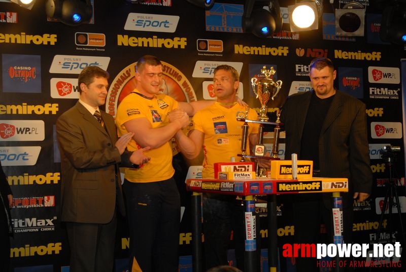 Nemiroff World Cup 2007 - Day 2 # Siłowanie na ręce # Armwrestling # Armpower.net