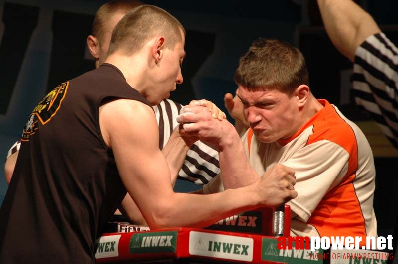 Mistrzostwa Polski 2008 - Lewa ręka # Siłowanie na ręce # Armwrestling # Armpower.net