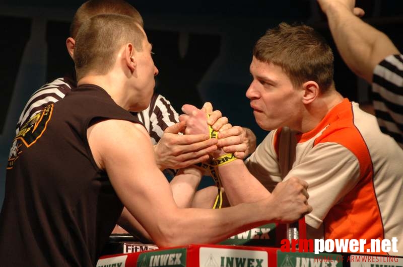 Mistrzostwa Polski 2008 - Lewa ręka # Siłowanie na ręce # Armwrestling # Armpower.net