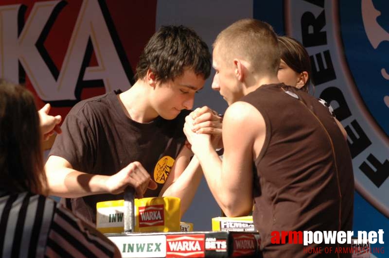 Mistrzostwa Polski 2008 - Lewa ręka # Siłowanie na ręce # Armwrestling # Armpower.net