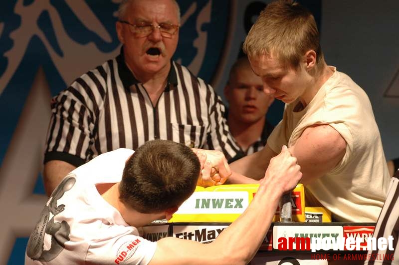 Mistrzostwa Polski 2008 - Lewa ręka # Siłowanie na ręce # Armwrestling # Armpower.net