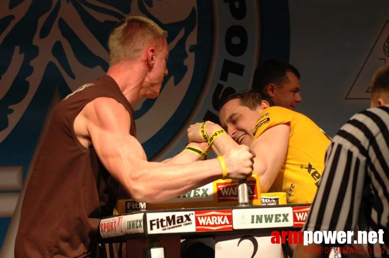 Mistrzostwa Polski 2008 - Lewa ręka # Siłowanie na ręce # Armwrestling # Armpower.net