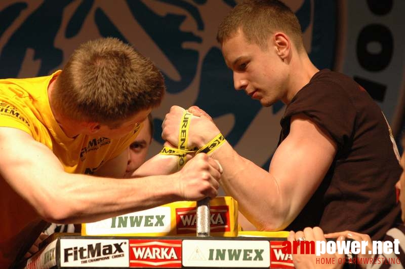 Mistrzostwa Polski 2008 - Lewa ręka # Siłowanie na ręce # Armwrestling # Armpower.net