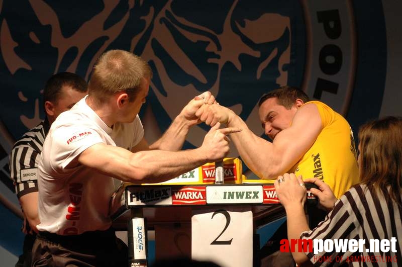 Mistrzostwa Polski 2008 - Lewa ręka # Siłowanie na ręce # Armwrestling # Armpower.net