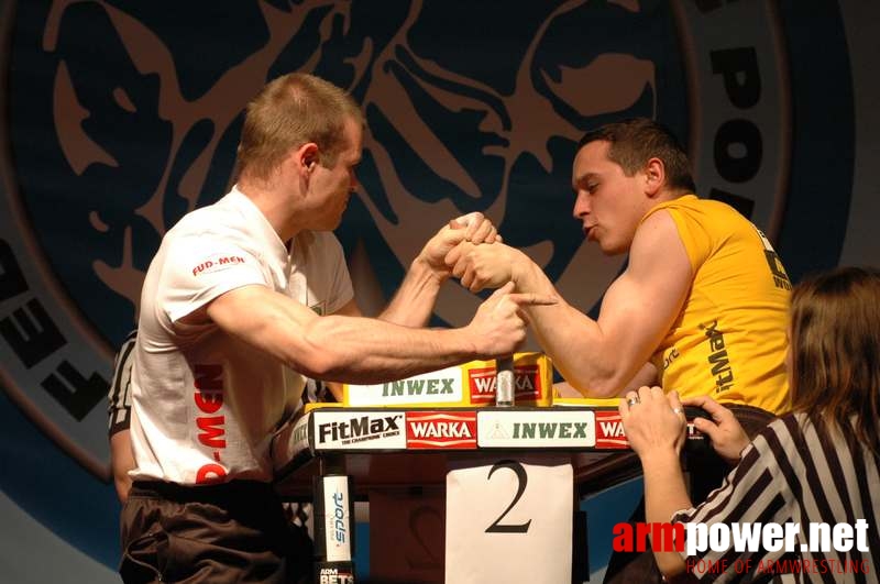 Mistrzostwa Polski 2008 - Lewa ręka # Siłowanie na ręce # Armwrestling # Armpower.net