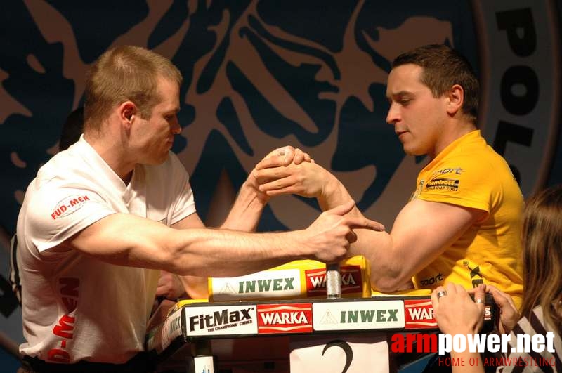 Mistrzostwa Polski 2008 - Lewa ręka # Siłowanie na ręce # Armwrestling # Armpower.net