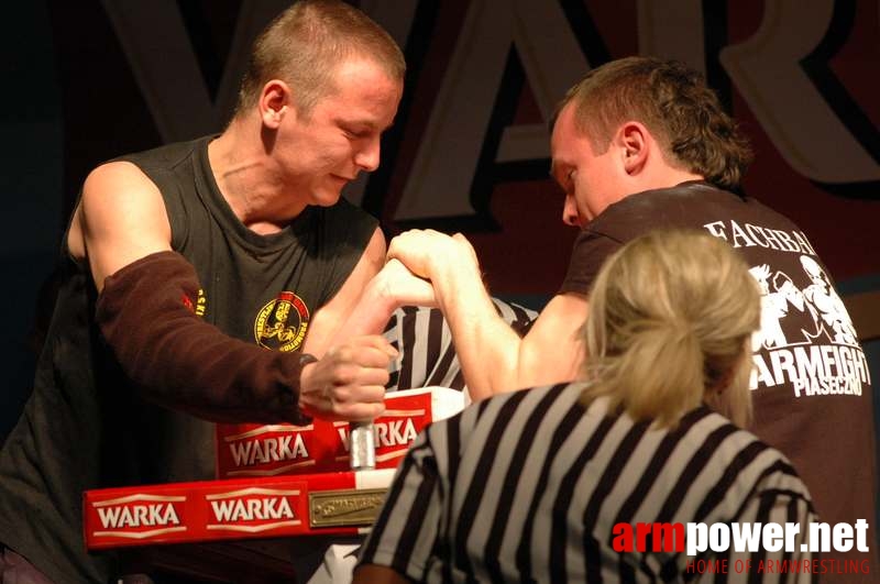 Mistrzostwa Polski 2008 - Lewa ręka # Armwrestling # Armpower.net