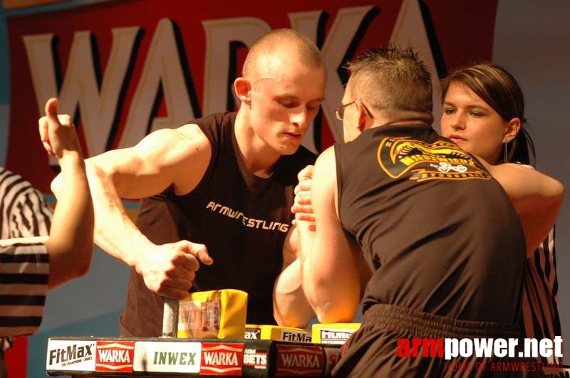 Mistrzostwa Polski 2008 - Lewa ręka # Siłowanie na ręce # Armwrestling # Armpower.net