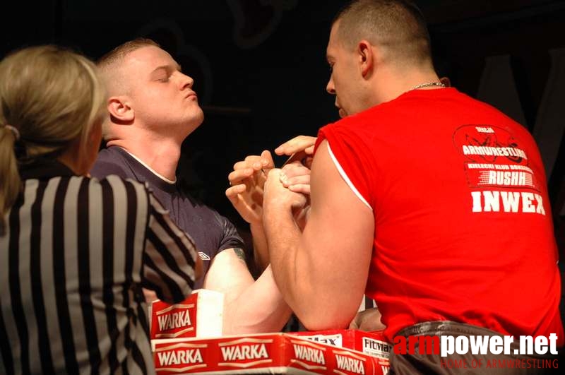 Mistrzostwa Polski 2008 - Lewa ręka # Siłowanie na ręce # Armwrestling # Armpower.net