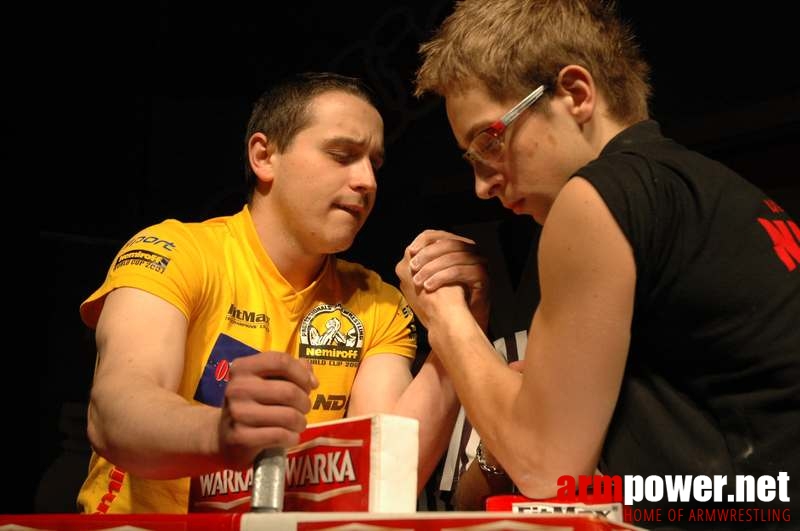 Mistrzostwa Polski 2008 - Lewa ręka # Siłowanie na ręce # Armwrestling # Armpower.net