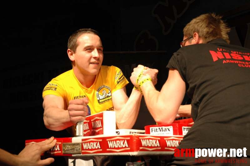 Mistrzostwa Polski 2008 - Lewa ręka # Siłowanie na ręce # Armwrestling # Armpower.net