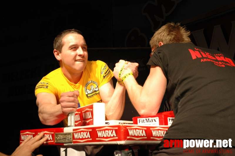 Mistrzostwa Polski 2008 - Lewa ręka # Siłowanie na ręce # Armwrestling # Armpower.net