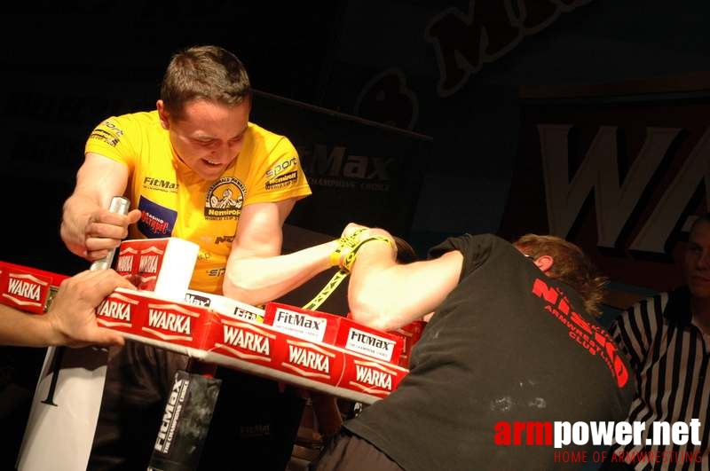 Mistrzostwa Polski 2008 - Lewa ręka # Siłowanie na ręce # Armwrestling # Armpower.net