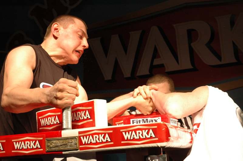 Mistrzostwa Polski 2008 - Lewa ręka # Siłowanie na ręce # Armwrestling # Armpower.net