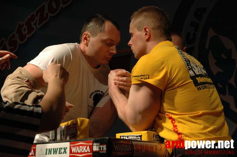 Mistrzostwa Polski 2008 - Lewa ręka # Siłowanie na ręce # Armwrestling # Armpower.net